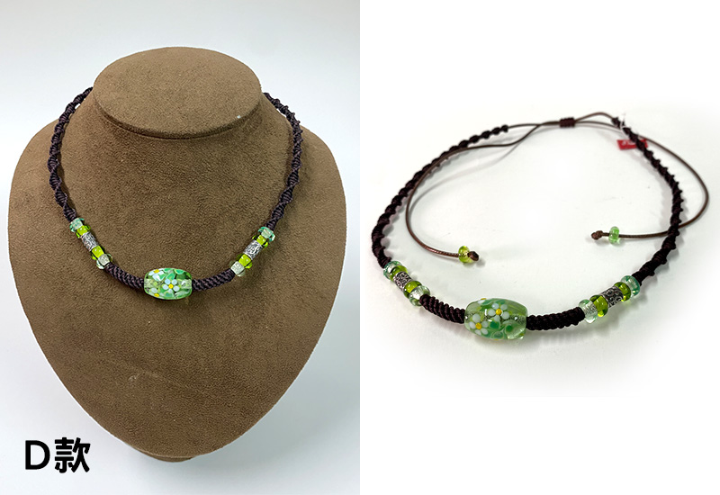 琉璃珠手編項鍊(多款)